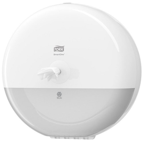 Tork T8 SmartOne Elevation Toilet Tissue Dispenser White 680000