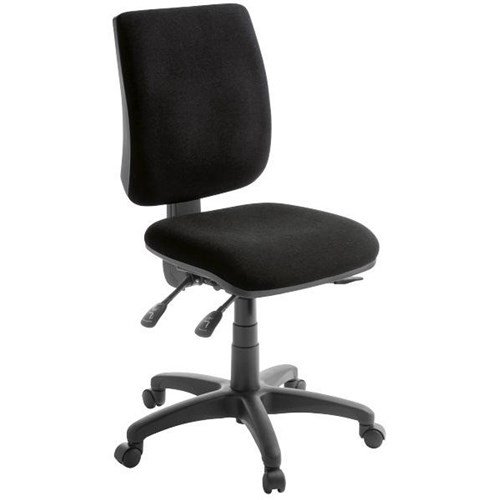 Trapeze Task Chair 2 Lever With Seat Slide Quantum Fabric/Black