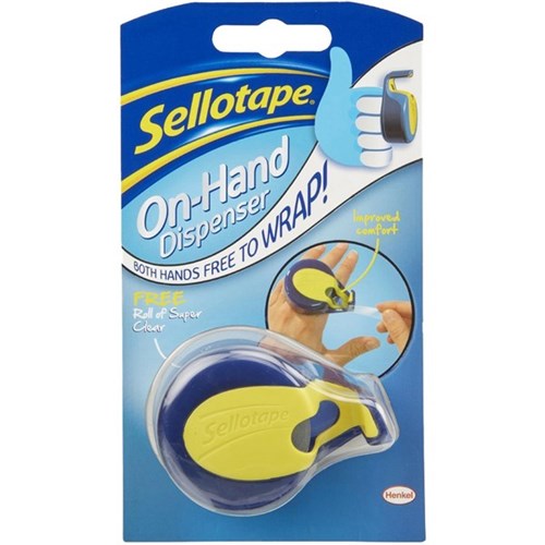 Sellotape On Hand Tape Dispenser 18mm x 15m