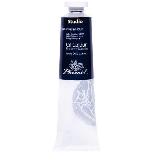Phoenix Oil Paint 180ml Prussian Blue