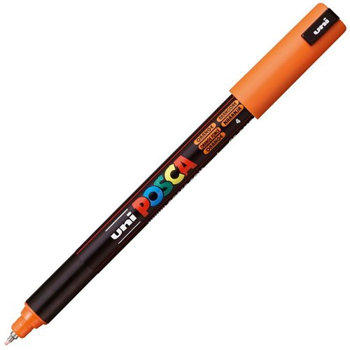 Uni Posca Paint Marker Pen Ultra Fine Tip Orange