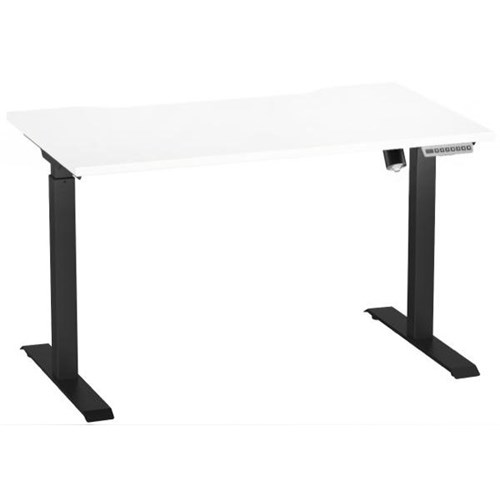 Breeze Pro Active Electric Height Adjustable Desk No Bluetooth 1200mm White/Black