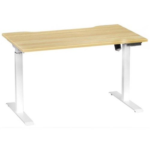 Breeze Pro Active Electric Height Adjustable Desk No Bluetooth 1200mm Atlantic Oak/White
