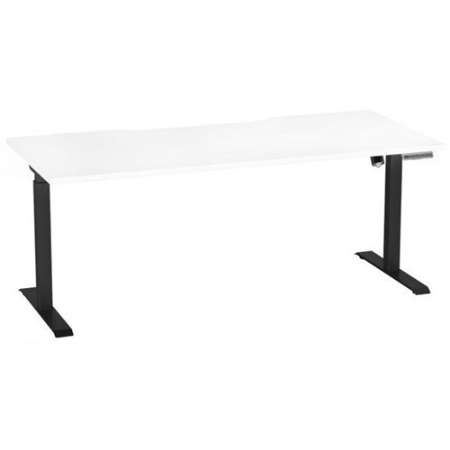 Breeze Pro Active Electric Height Adjustable Desk No Bluetooth 1800mm White/Black