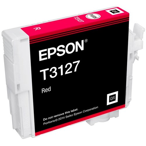 Epson T3127 Red UltraChrome Hi-Gloss2 Ink Cartridge C13T312700