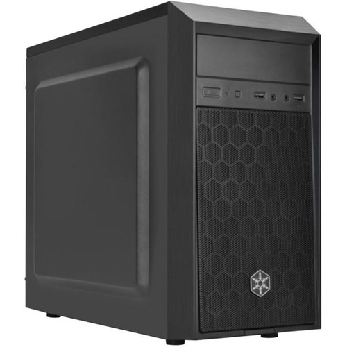 Silverstone PS16B Mini Tower Computer Case Black