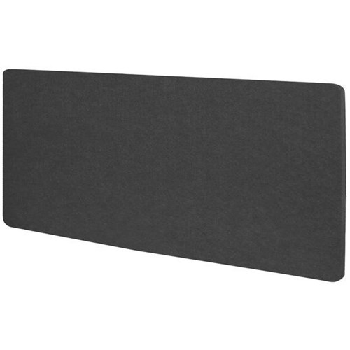 Cleanscreen Acoustic Screen 1400x350mm Charcoal