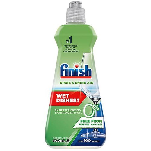 Finish Auto Dishwashing Rinse Aid 0% 400ml