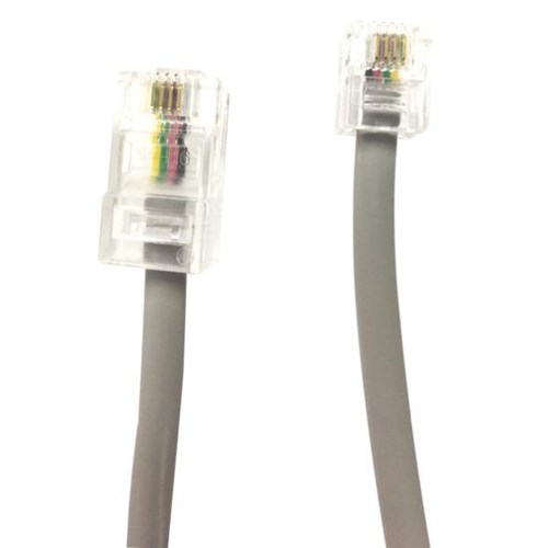 Dynamix RJ12 To Rj45 Cable 2m Grey