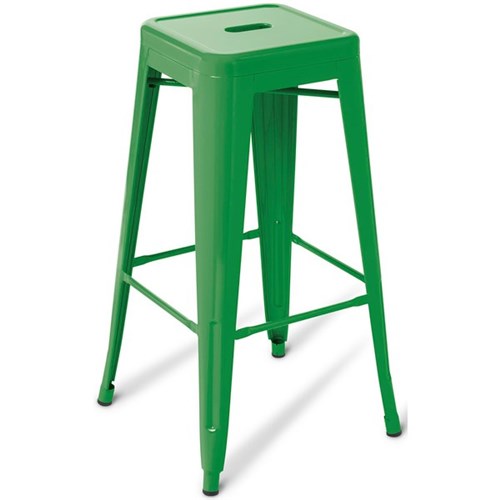 Industry Bar Stool 760mm Green