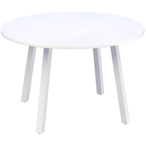 Fiord Meeting Table 1200mm Snowdrift/White