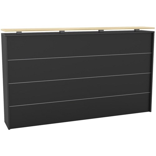 Cubit Reception Counter 1844x300x1095mm Atlantic/Black