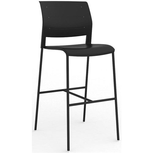 Game Bar Stool Black