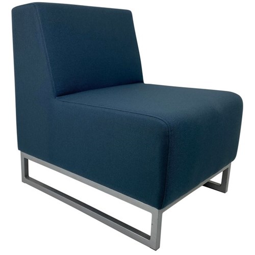 Jive 1 Seater Sofa Storm/Silver