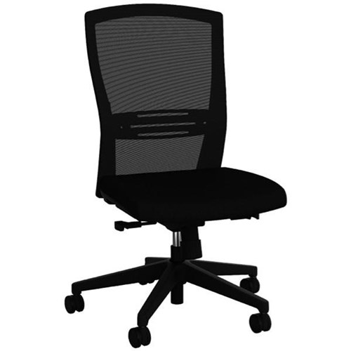 Breeze Task Chair Mesh Back Unassembled Black
