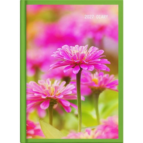 Collins A51 Diary A5 1 Day Per Page 2027 Floral Assorted Designs