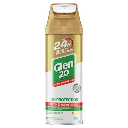 Dettol Glen 20 24H Protection Disinfectant Spray Original 300g