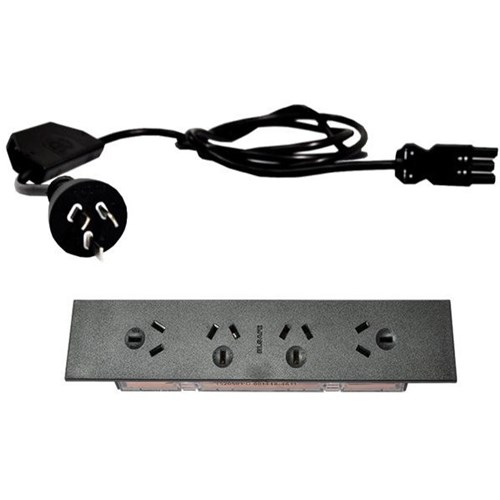 Elsafe Powerboard Simple Starter Pack 2m Black