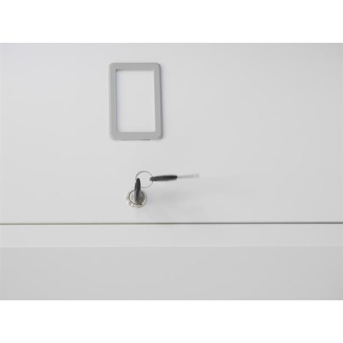 Precision Classic Locker 3 Tier Cam Lock 300mm Silver Grey