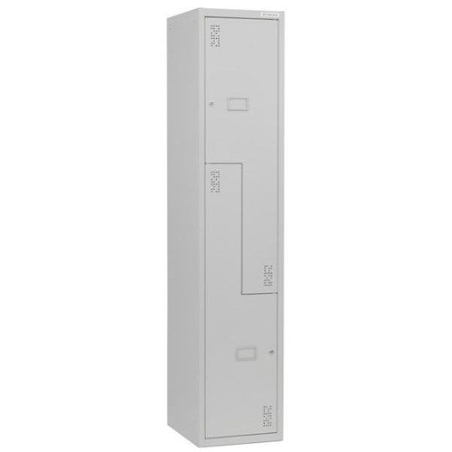 Precision Classic Locker 2 Step Cam Lock 375mm Silver Grey