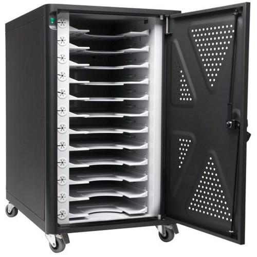 Kensington AC12 Charging Cabinet for Chromebook Black