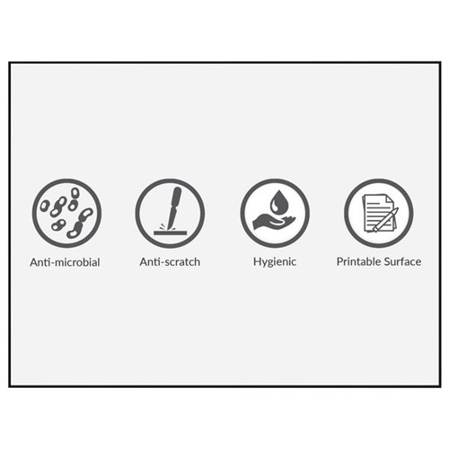 Boyd  Anti-Microbial Porcelain Whiteboard 900 x 1200mm
