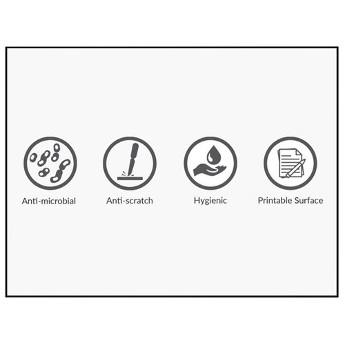 Boyd  Anti-Microbial Porcelain Whiteboard 1200 x 1500mm