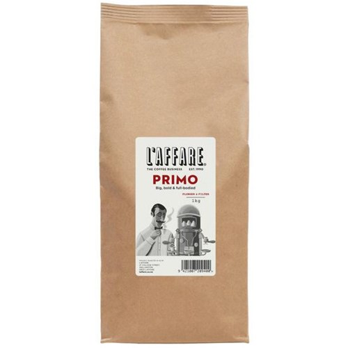 L'affare Primo Plunger & Filter Ground Coffee Grind 1kg