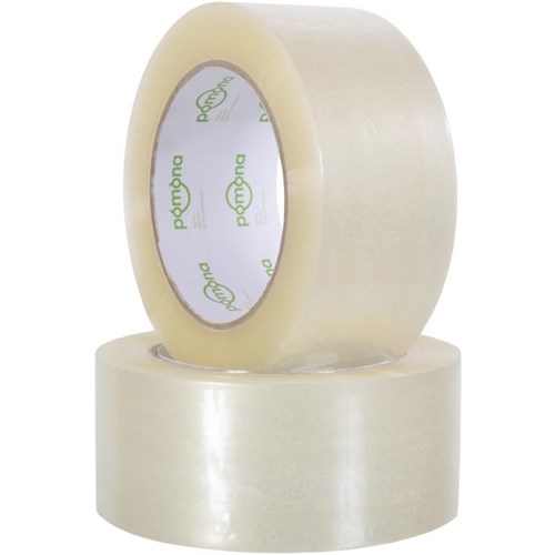 Pomona S93 General Purpose OPP Packaging Tape 48mm x 100m Clear, Carton of 36