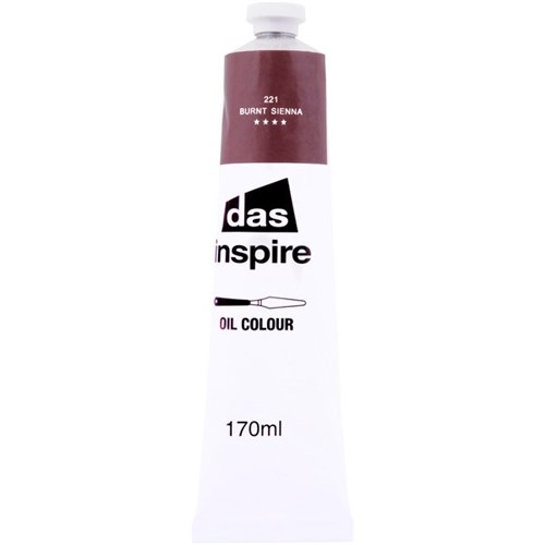 Inspire Oil Paint 180ml Burnt Sienna