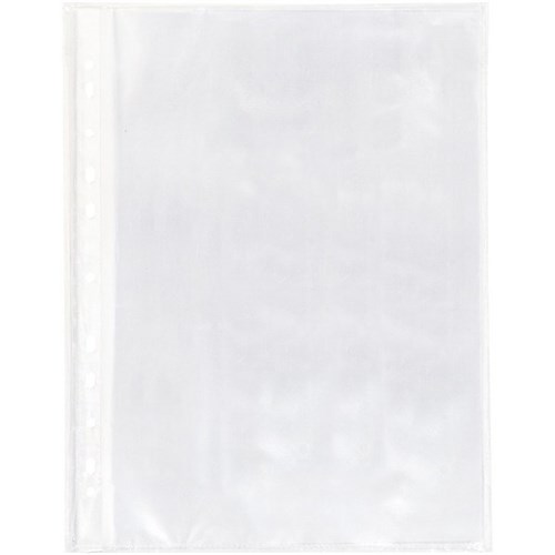 Copy Safe Pockets Heavy Duty PVC Punched A4, Pack of 5