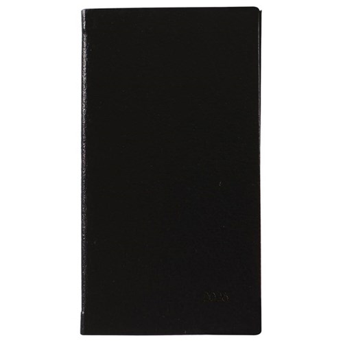 Collins CW7 Notebook Pocket Diary Week To View 2026 Black