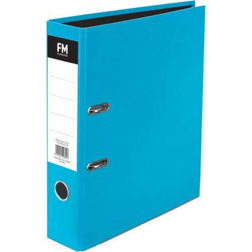 FM Vivid Lever Arch File A4 Ice Blue