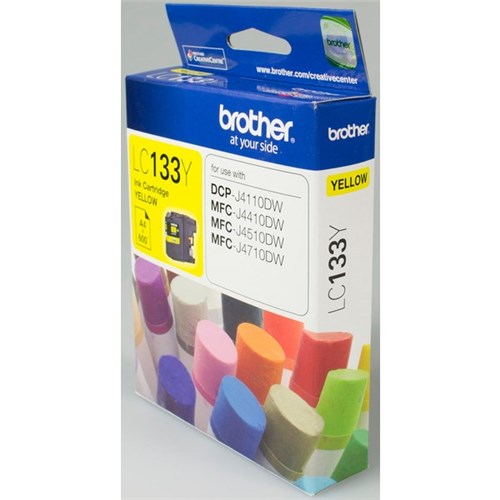 Brother LC133Y Yellow Ink Cartridge
