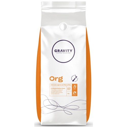 Gravity Org Organic Coffee Beans 1kg