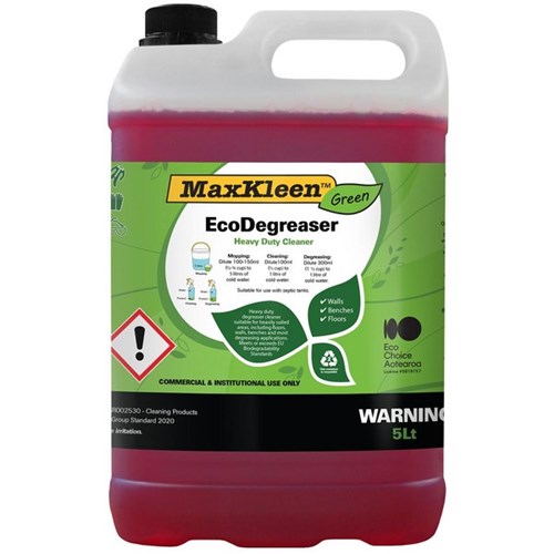 MaxKleen Green EcoDegreaser Heavy Duty Cleaner 5L
