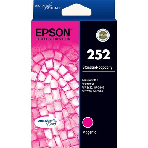 Epson 252 Magenta Ink Cartridge T252392