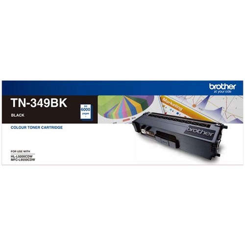 Brother TN-349BK Black Laser Toner Cartridge