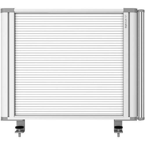 Boyd Visuals Desk Screen with Clamps 560x450mm Frosted