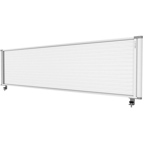 Boyd Visuals Desk Screen with Clamps 1760x450mm Frosted