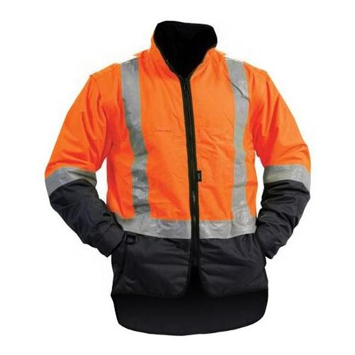 2XL Orange/Navy