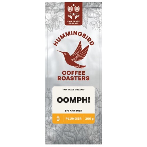 Hummingbird Plunger & Filter Coffee Oomph 200g