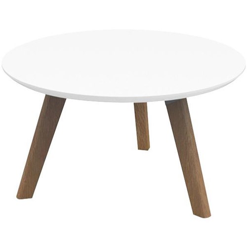 Fiord Coffee Table 800mm Snowdrift/Ash Timber