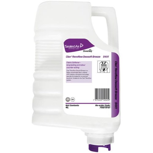 Clax Revoflow Deosoft Breeze 54X1 Fabric Softener 4L