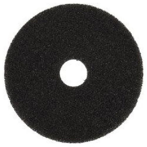 3M™ 7300 HP Floor Stripping Pad Black 16 Inch