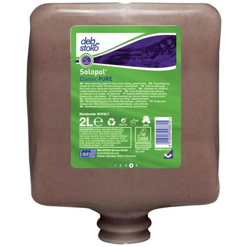 Deb Stoko Solopol Pure Hand Cleanser 2L