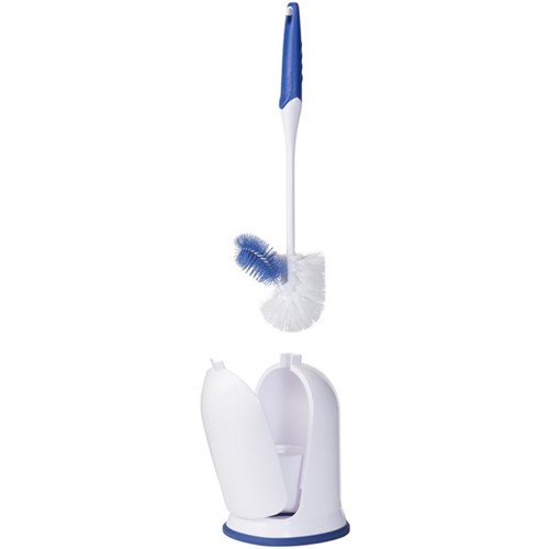 Browns Enclosed Toilet & Rim Brush
