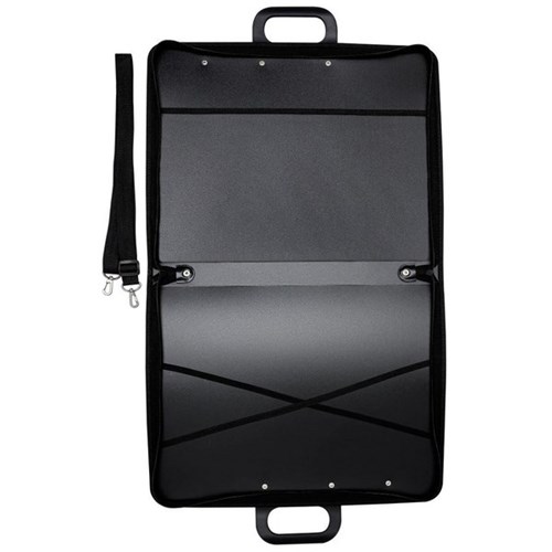 Warwick Artworx A3 Premium Art Case Zip Closure Detachable Strap Black