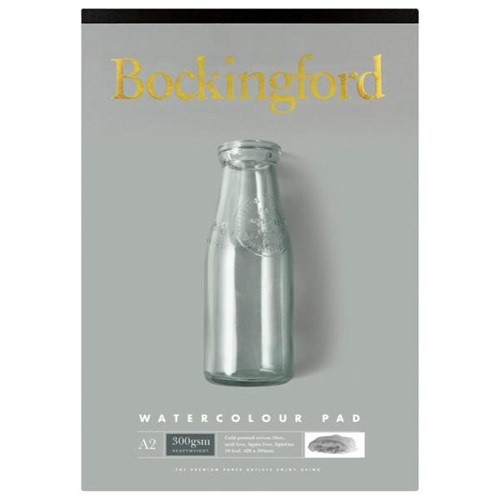 Bockingford Watercolour Pad A2 300gsm 10 Leaves