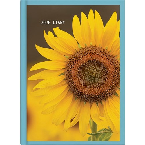 Collins A51 Diary A5 Day Per Page 2026 Floral Assorted Designs